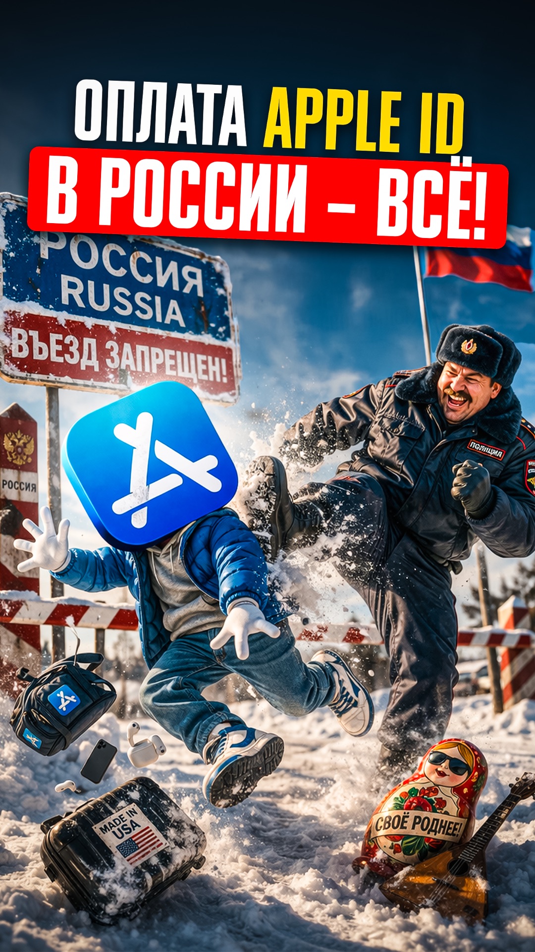 ❌ В РОССИИ БОЛЬШЕ НЕЛЬЗЯ ПОПОЛНИТЬ APPLE ID