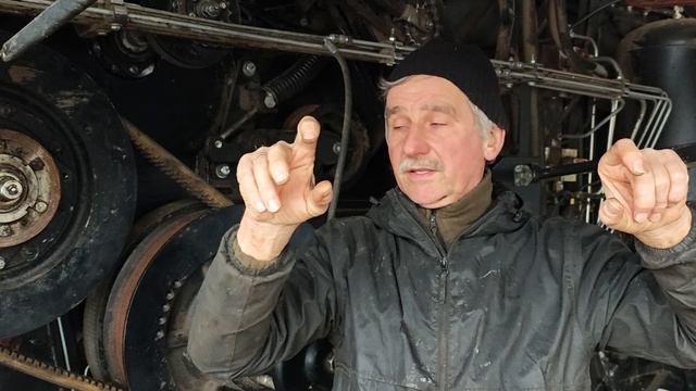 Заменили барабан, подбарабанье и отбойный битер на Нова-340