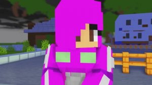 Джей Джей Убегает от любителей девочек-трансформеров. Оптимус Прайм. Майнкрафт Мультик