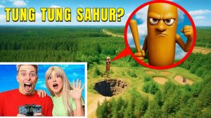 Мой дрон снял TUNG TUNG SAHUR и Talking Tom Gold Run в реальной жизни!