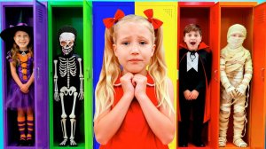 Друзья-Монстры и веселые школьные истории с оттенком Хэллоуина