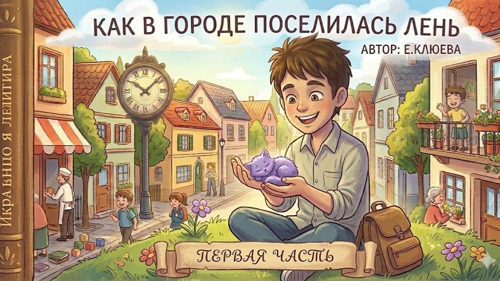 Как в городе Поселилась Лень. Автор: Е.Клюева