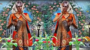 Сказочный Восточный танец в цветнике от Киностудии Мудрого Кота Тимофея!