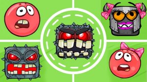 мультики Красный шарик ред бол 4 прохождение игры  | игровые мультфильмы, видео для детей