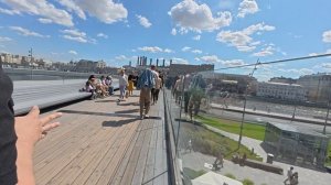 По пути к речному трамвайчику/ГУМ, Красная площадь, "Зарядье".