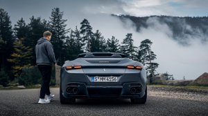 Ferrari Roma Spider Black Forest Drive _ RAW Sound & Drive