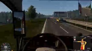 Euro Truck Simulator 2 #73  - Перевозка Автомобилей  188км