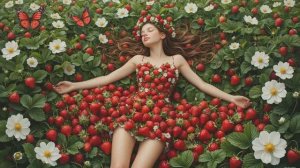 🌸 Платья из живых цветов: девушки, сотканные природой | Невероятные наряды из лепестков и листьев