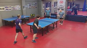 Халаджиев/Назаров (952) - Здобнов/Зинченко (841) 26.03 настольный теннис Парный РАНДОМ турнир