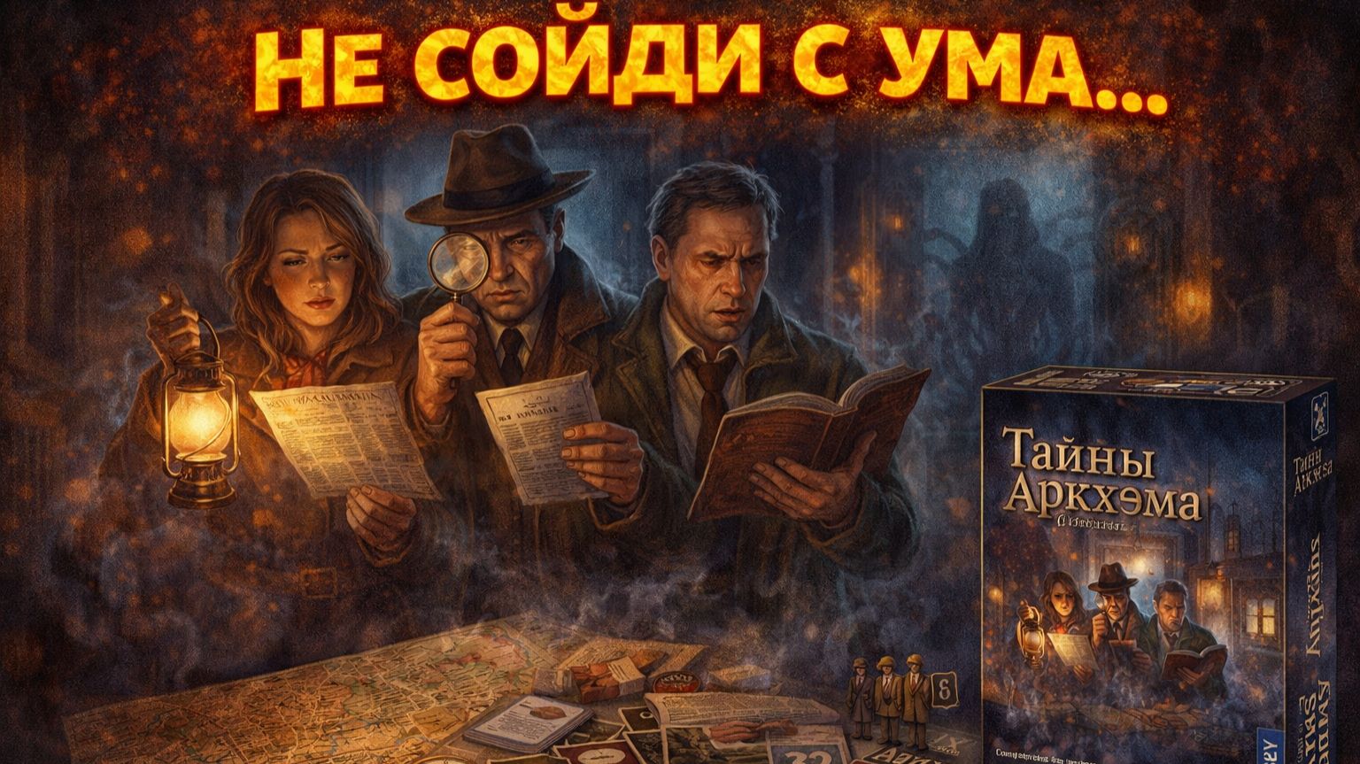 Тайны Аркхэма — правила настольной игры | Обзор, как играть