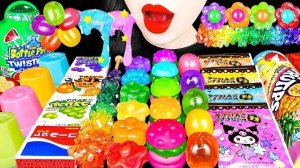 радужные десерты. асмр