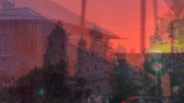 Закат в Сыктывкаре. Красота природы..