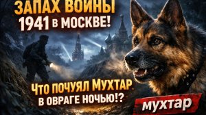 Запах войны 1941 в Москве! Что почуял Мухтар в овраге ночью!? Жуткая тайна Отдела М. Мистика