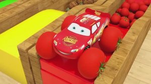 Животные Белый медведь с волшебной горкой в виде грузовика - Детские стишки и песенки