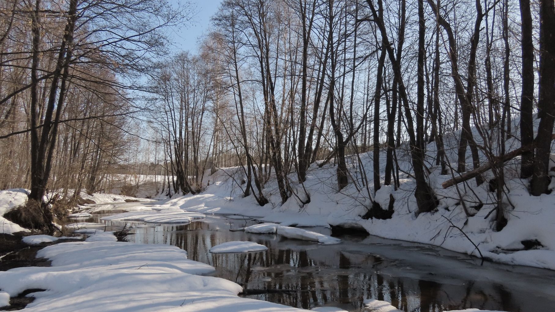 Весеннее настроение. Речка Сумка.