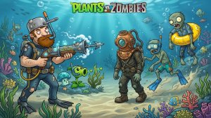 Зомби против растений PvZ Fusion Plants vs Zombies Растения против Зомби Битва ПВЗ прохождение игры