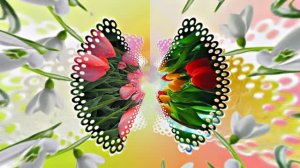 Весна! Очаровательные тюльпаны 4! Киностудия Мудрого Кота Тимофея!