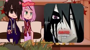 Sasusaku React To Sarada, Boruto Blue Two Vortex, My Au, Gacha Reaction, Naruto, Satborn