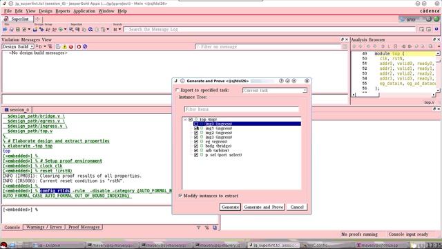 JGSF | Module 14: JasperGold Superlint App and Lab 04 смотреть онлайн