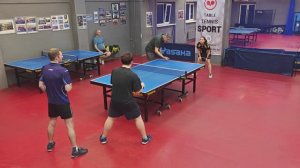 Здобнов/Зинченко (841) - Финашко/Гребенкина (764) 26.03 настольный теннис Парный РАНДОМ турнир