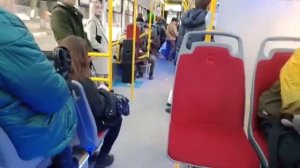 Нижегородский трамвай. Первая поездка на новом трамвае  "МиНиН" по Нагорной части