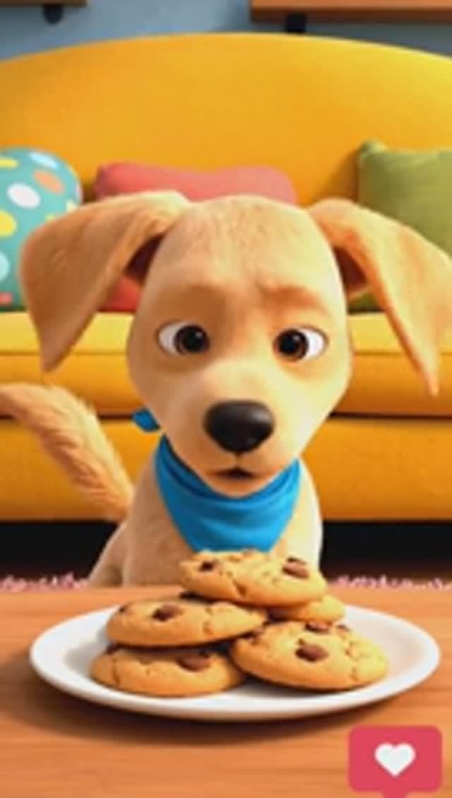 Щенок украл печенье и поплатился 😂 Смешной пиксар-ролик