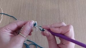 Жаккард крючком