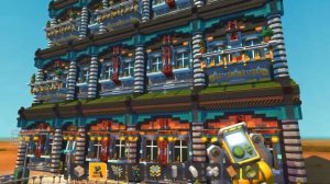 Scrap Mechanic - Строю дом