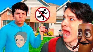 ПОБЕГ ОТ БЛОГЕРА, но НЕЛЬЗЯ СТОЯТЬ ЧЕЛЛЕНДЖ!