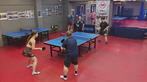 Здобнов/Зинченко (841) - Ушаков/Попова (842) 26.03 настольный теннис Парный РАНДОМ турнир