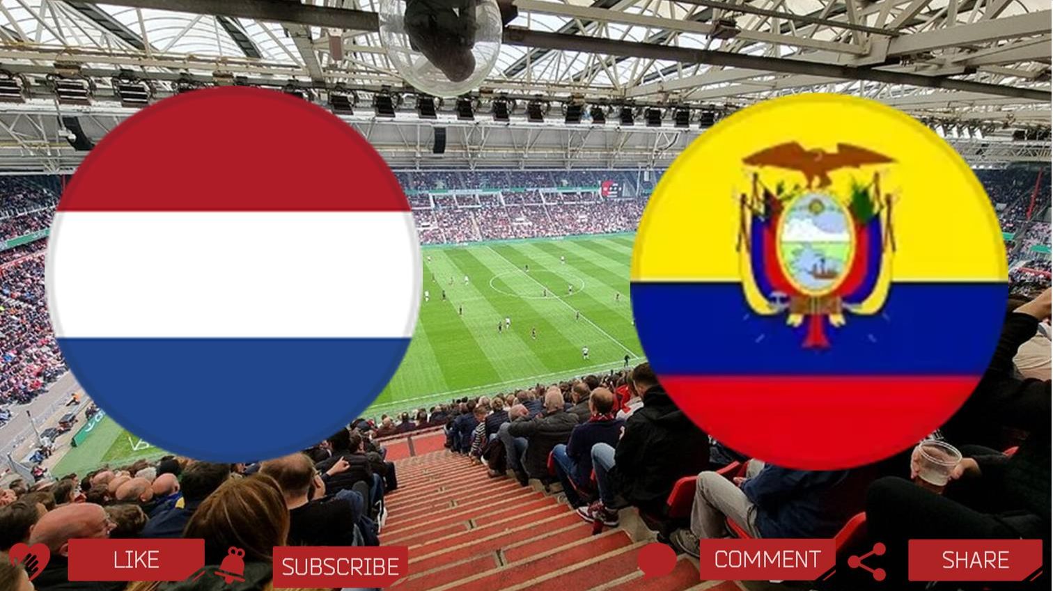 Нидерланды - Эквадор | Текстовая трансляция