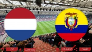 Нидерланды - Эквадор | Текстовая трансляция