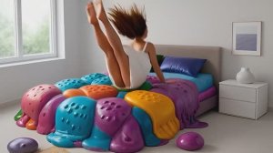 Выбери кровать! Кровать из еды!