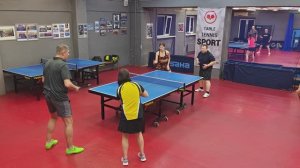 Ушаков/Попова (842) - Финашко/Гребенкина (764) 26.03 настольный теннис Парный РАНДОМ турнир