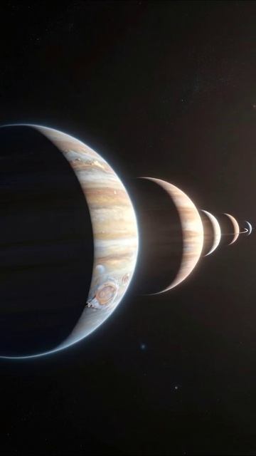 Путешествие по планетам: от Юпитера до его спутников #космос #планеты #астрономия