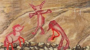 Рисунки пещеры Шульган- Таш студия Вжик Уфа 2026(с возрастом)