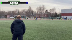ФК Иркутск-ЦРС - ФК Сибирь г. Новосибирск | Кубок Пионер г. Омск | 30.03.26