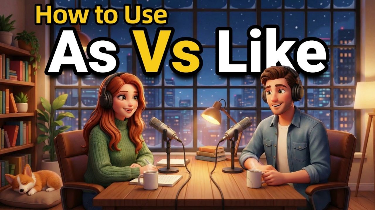 How to Use AS and LIKE in Everyday English | Daily English Conversations | Real Easy Talks