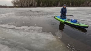 весенняя сап прогулка по Исети: Палкино - Гамаюн 28.03.2026