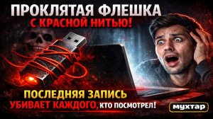 ПРОКЛЯТАЯ ФЛЕШКА С КРАСНОЙ НИТЬЮ: Последняя Запись Убивает Каждого, Кто Посмотрел! Мистика