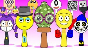 МЕГА ПОДБОРКА СПРУНКИ ОРИГИНАЛЬНЫХ ПЕРСОНАЖЕЙ!!! СПРУНКИ OC КАКТУК ЗВЁЗДОЧКА POPPY PLAYTIME 5