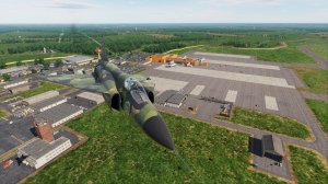 DCS: Cold War Germany - Flight over the Malmo Airport