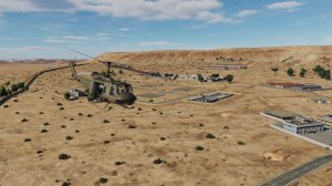 DCS: Syria Map - Flying over the military base in Palmyra