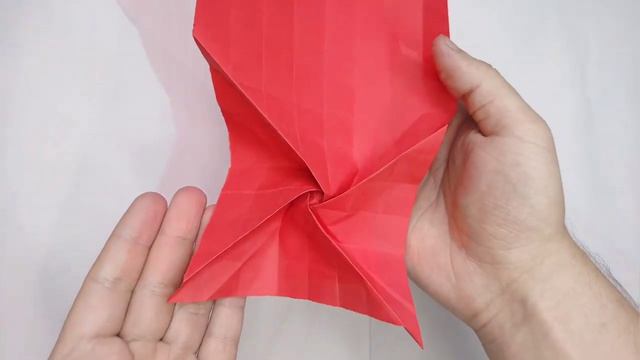 СЕРДЦЕ оригами с РОЗОЙ ❤️🌹 Как сделать розы из бумаги