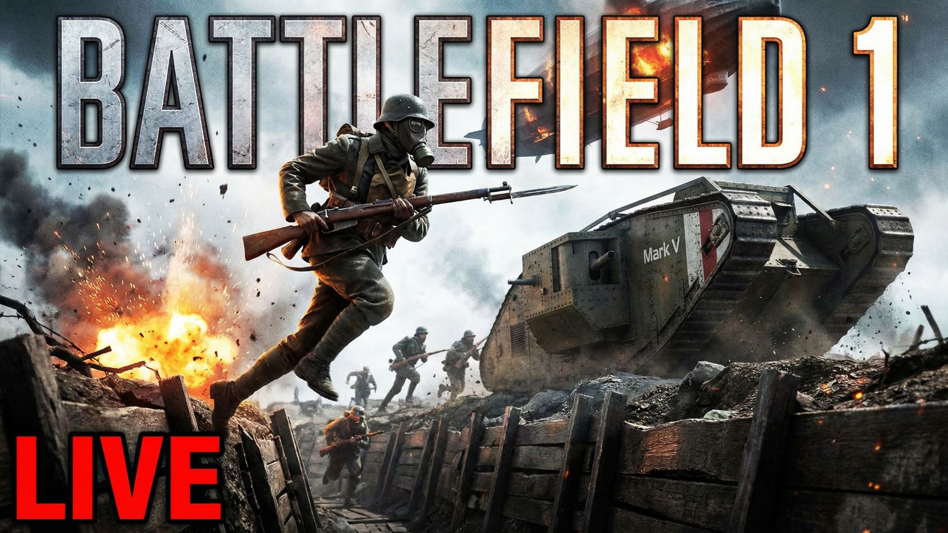 ПЕРВАЯ МИРОВАЯ НА МАКСИМАЛКАХ 🔥 Battlefield 1 мультиплеер