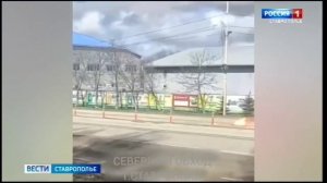 В Ставрополе водитель грузовой «Газели» врезался в опору ЛЭП