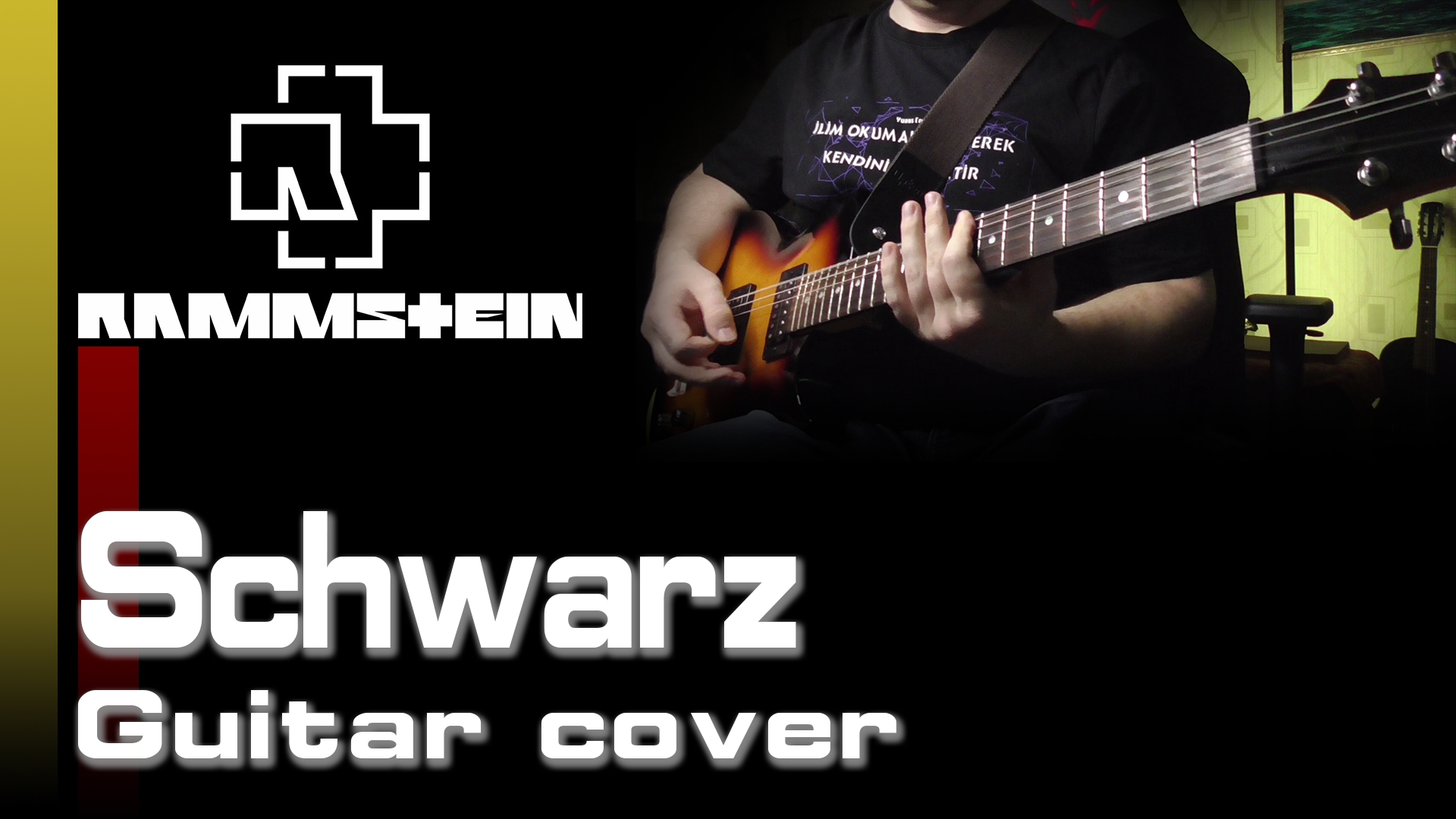 Rammstein - Schwarz [Guitar cover]