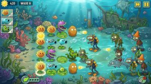 Зомби против растений-2 Plants vs Zombies PvZ Растения против Зомби ПвЗ