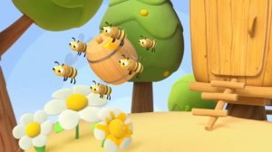 Цветняшки. Мультишкола ✨ Учимся с Цыпленком Пи ✨ Мультики для малышей