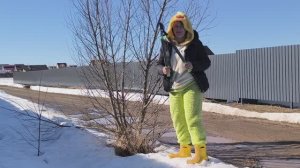 Развязала розы. Дерево на штамбе. 21.03.2026г.